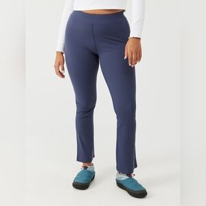 OUTDOOR VOICES KICK FLARE PANTS, Night Sky, XXL, NWT